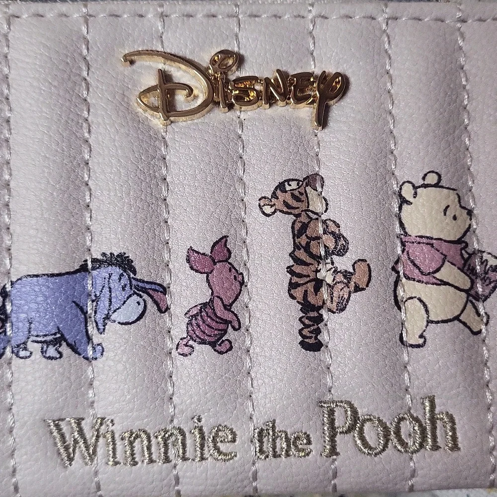 Winnie The Pooh Bag Wallet  Zip Pounch Bundle